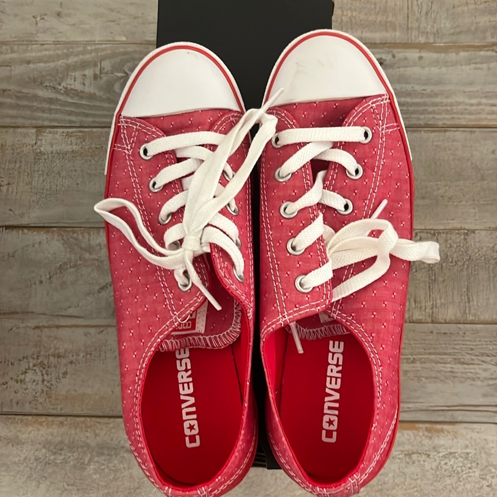 Women’s Converse CT Dainty OX - Red & White - Size 8